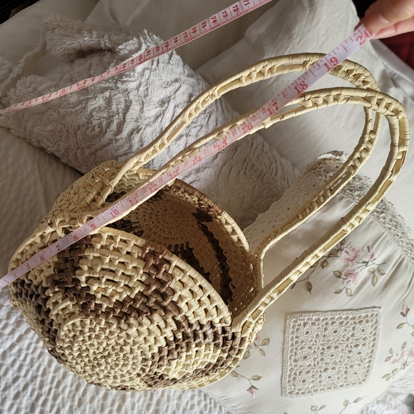 Beach wicker basket bag - Picture 10 of 13